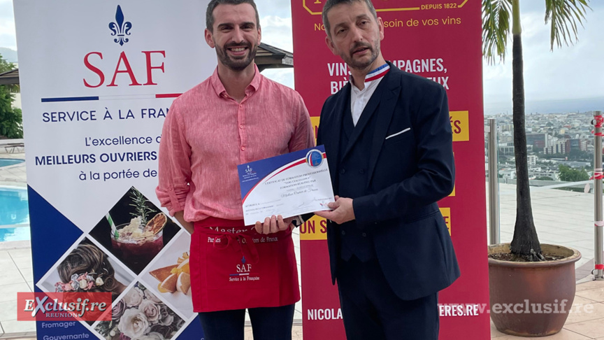 Formation Sommelier par Laurent Derhe (MOF): remise de certificats