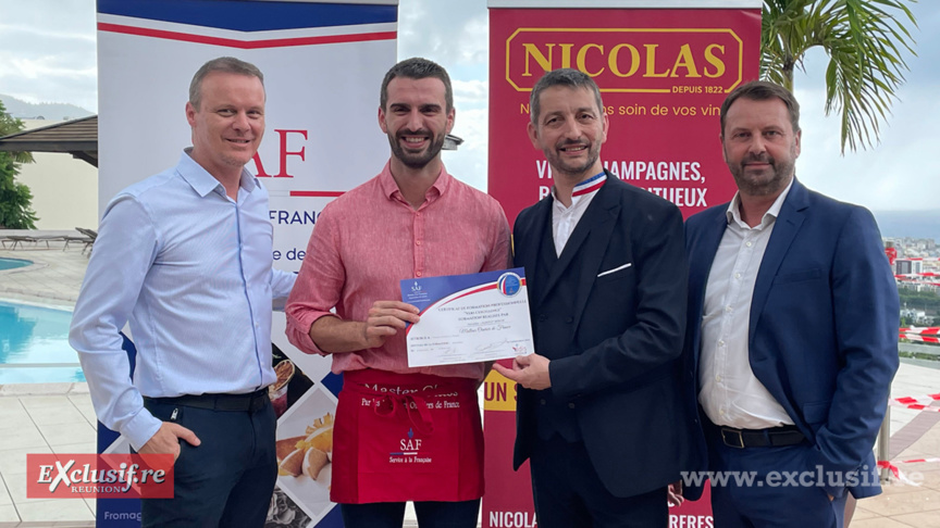 Formation Sommelier par Laurent Derhe (MOF): remise de certificats