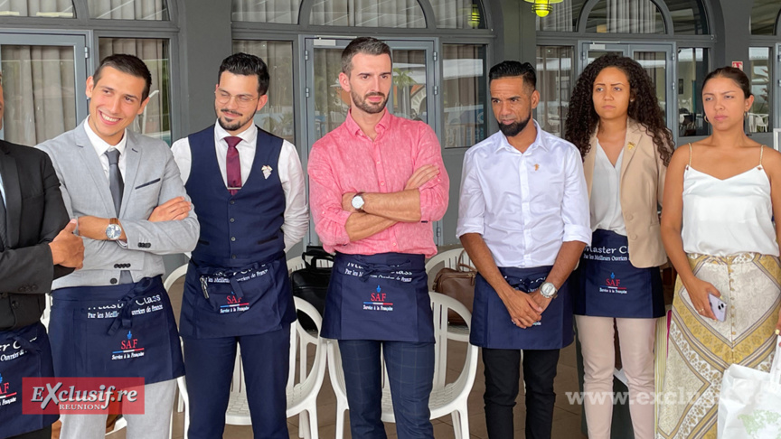 Formation Sommelier par Laurent Derhe (MOF): remise de certificats