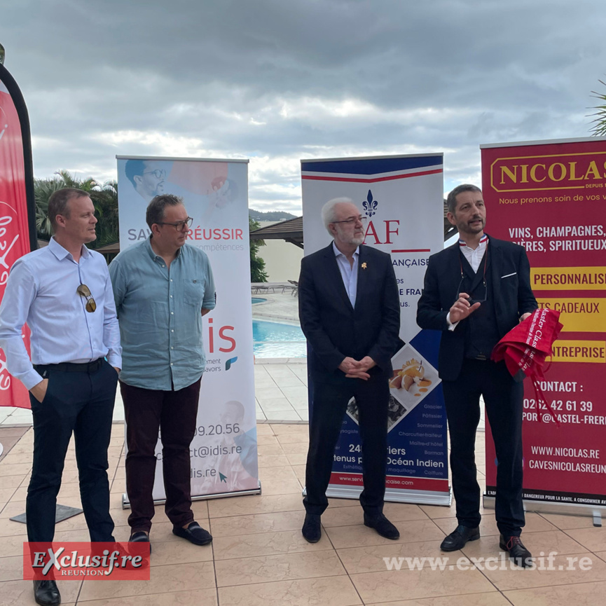 Formation Sommelier par Laurent Derhe (MOF): remise de certificats