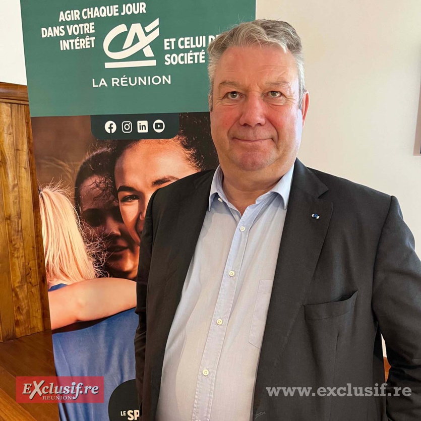 Le président Dominique Lefebvre confie "aimer beaucoup La Réunion, une île inimitable"...