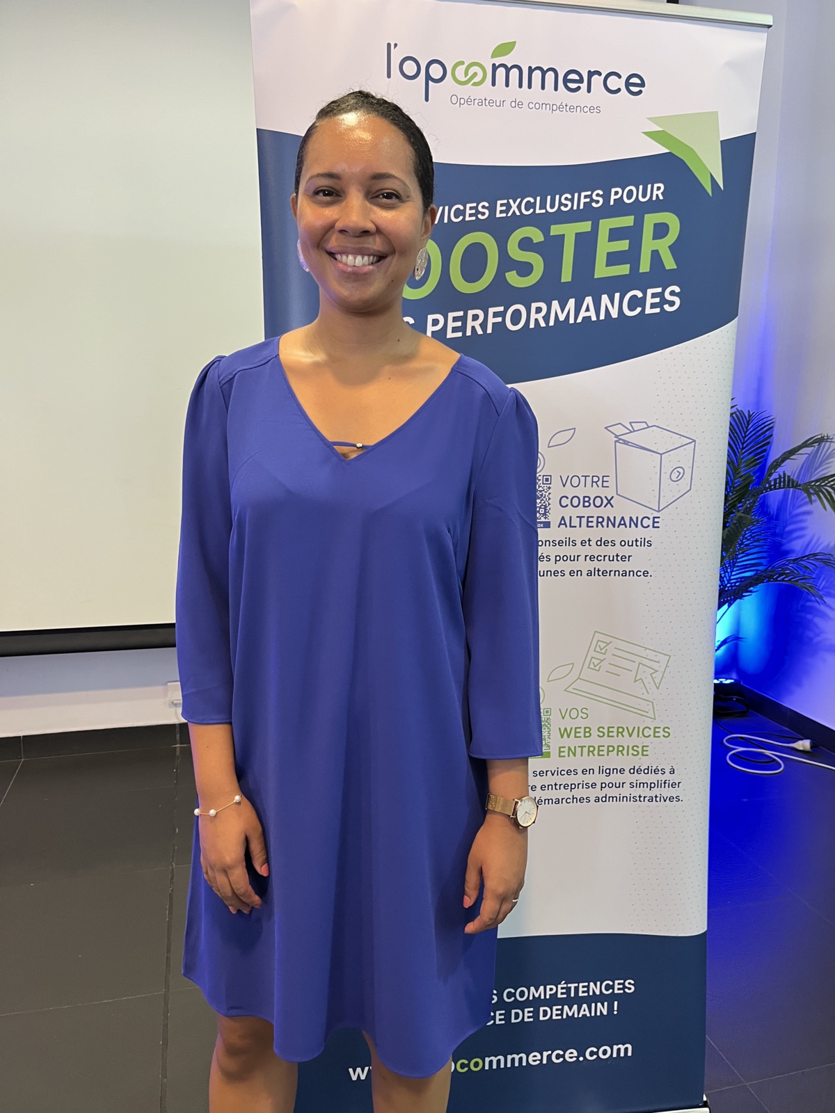 Anne-Laure Hoarau-Araye, déléguée territoriale Opcommerce Anne-Laure Hoarau-Araye, déléguée territoriale Opcommerce