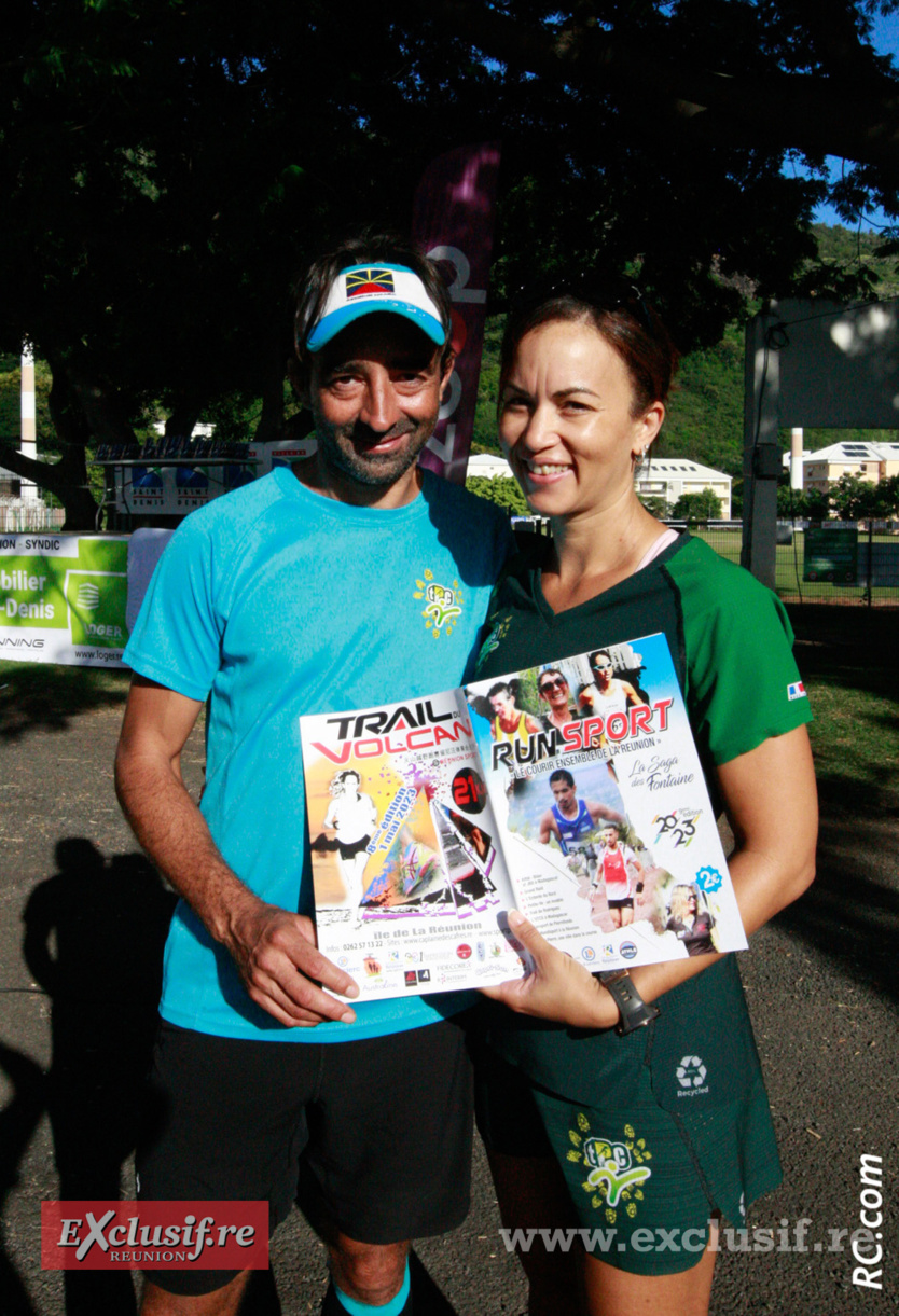 Franck Rivière et Valérie Rivière, présidente du Training Perform Club