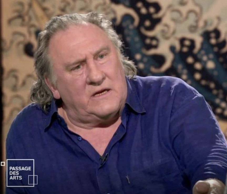 Gérard Depardieu accusé par 13 femmes (capture d'écran Passage des Arts)