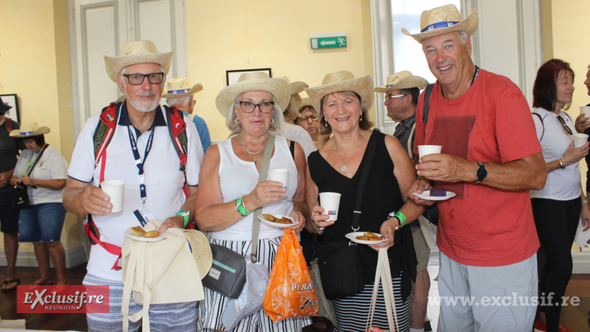 Des touristes du navire MSC Orchestra reçus à Saint-Denis