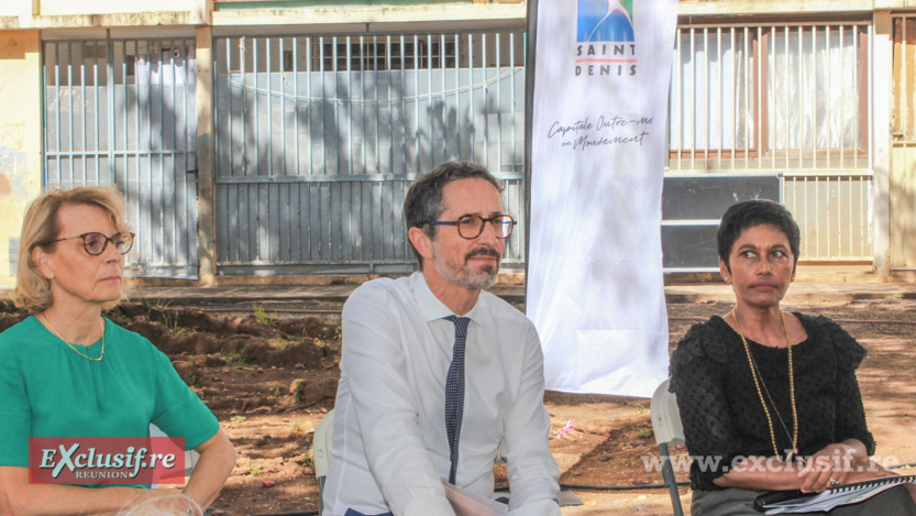 Inauguration de la Maison du Projet à La Chaumière à Saint-Denis Inauguration de la Maison du Projet à La Chaumière à Saint-Denis