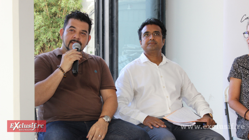 Nicolas Rivière, directeur de la restauration, et Rudy Virassamy, directeur des Ressources Humaines