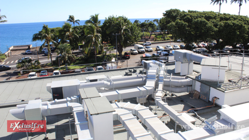 Vue sur le Barachois et sur la mer Vue sur le Barachois et sur la mer
