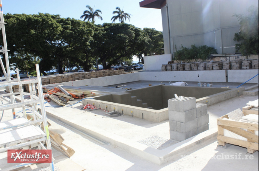 La future piscine...