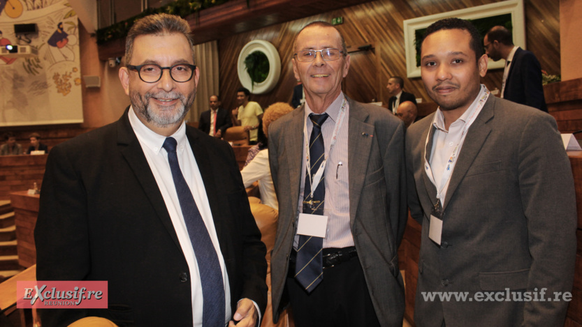 Patrick Lebreton, Bernard Salva et Patrice Boulevart