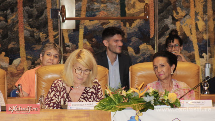 Dominique Faure et Huguette Bello Dominique Faure et Huguette Bello
