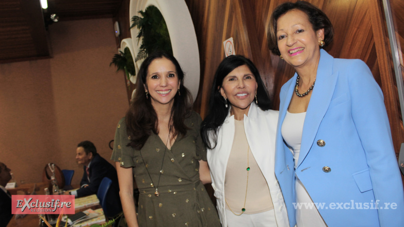 Karine Lebon, Nassimah Dindar et Marie-Luce Penchard Karine Lebon, Nassimah Dindar et Marie-Luce Penchard