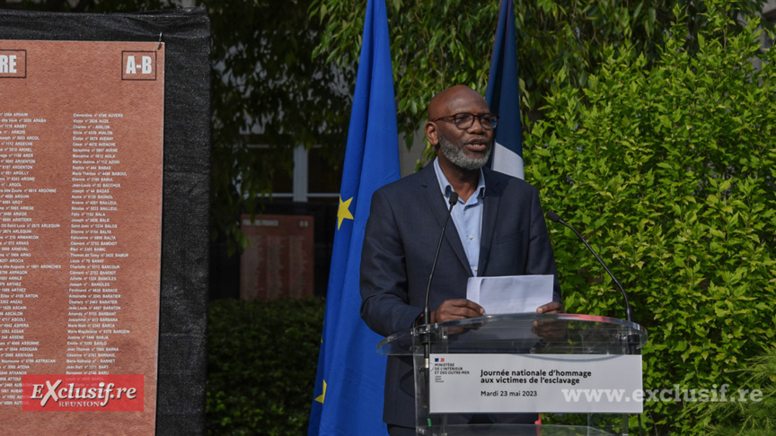 Emmanuel Gordien, président du Comité de la Marche du 23 mai 1998 Emmanuel Gordien, président du Comité de la Marche du 23 mai 1998