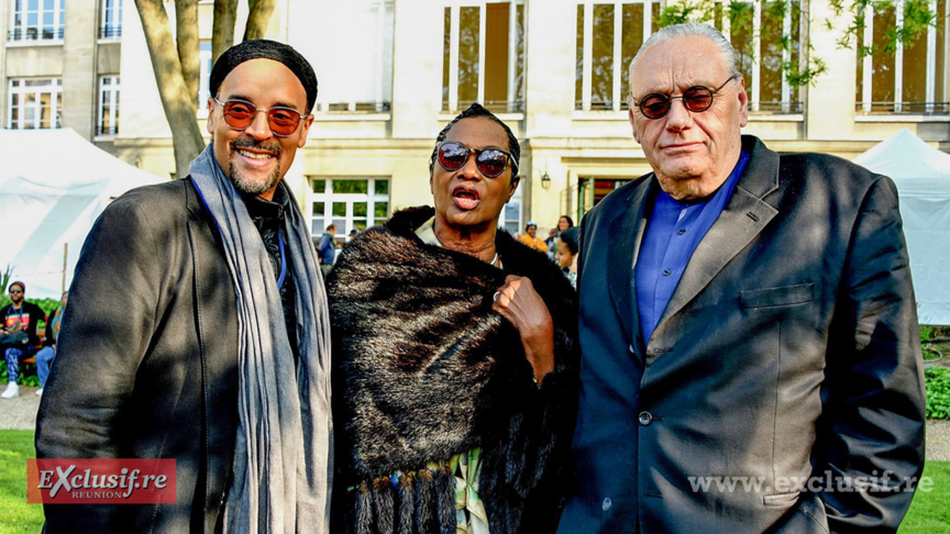 Babette de Rozières et son mari. avec Fabrice Di Falco (Voix d'Outre-mer) Babette de Rozières et son mari. avec Fabrice Di Falco (Voix d'Outre-mer)