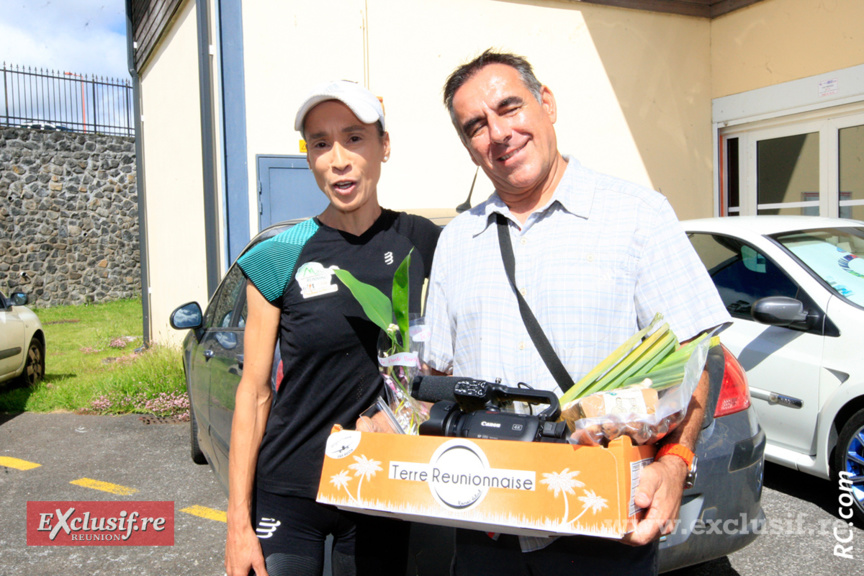 Des légumes offerts par Ti-Ban' à Isabelle et Marco Des légumes offerts par Ti-Ban' à Isabelle et Marco