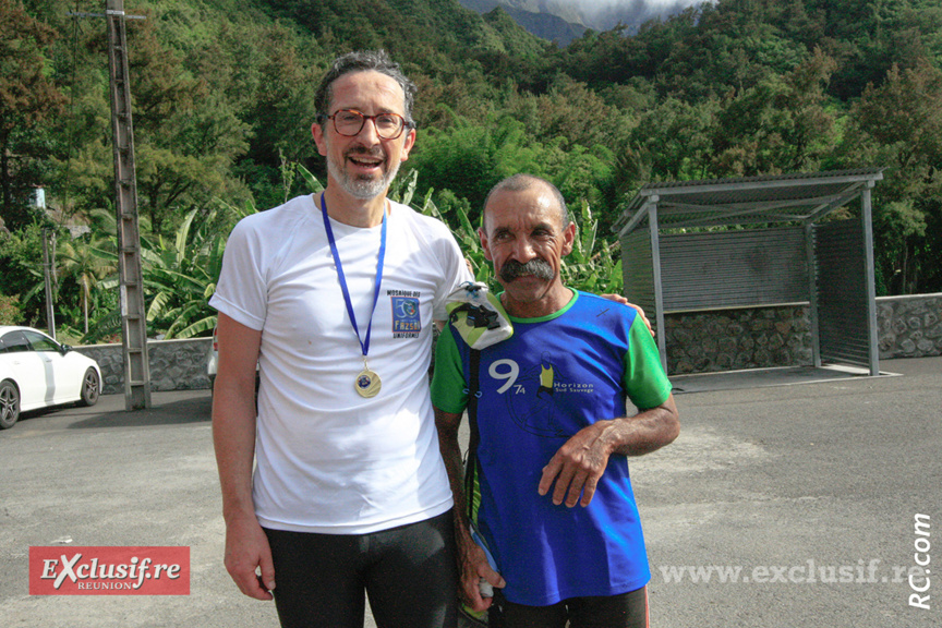 Paul Hoarau a acccompagné le préfet sur les 25 km de la course