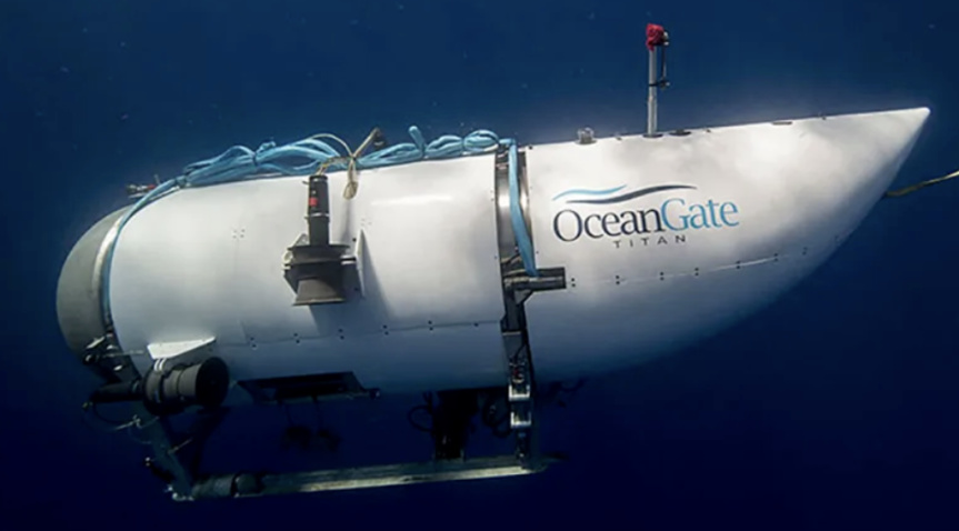 Le "Titan", qui appartient à OceanGate, a implosé à 4 000 mètres de profondeur