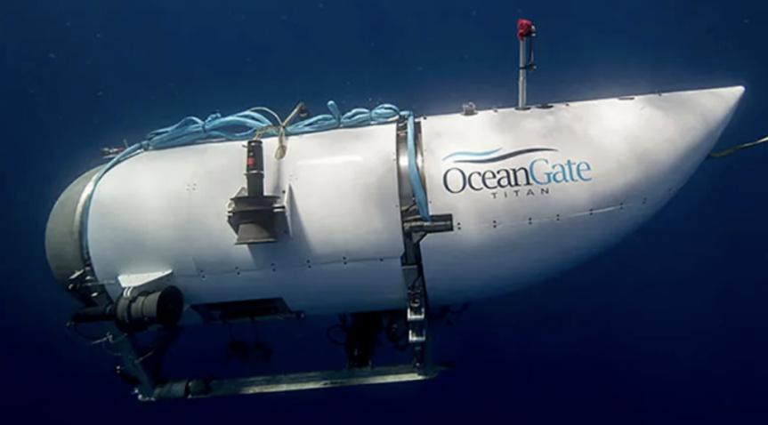 Le "Titan", qui appartient à OceanGate, a implosé à 4 000 mètres de profondeur Le "Titan", qui appartient à OceanGate, a implosé à 4 000 mètres de profondeur