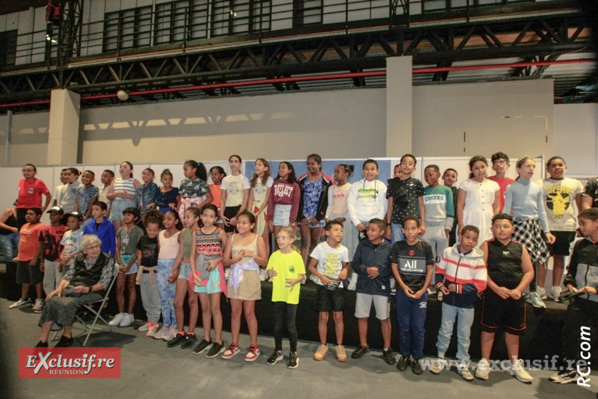 La chorale des enfants en ouverture