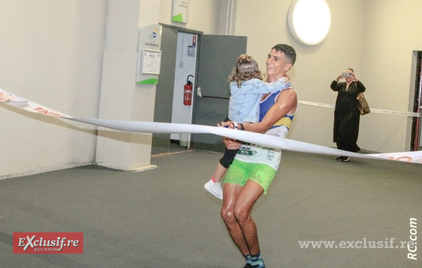 Orlan Ayaden intraitable sur les 18 km. Une victoire en famille...