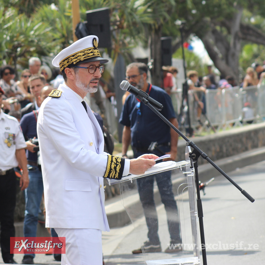 Le Préfet Jérôme Filippini a prononcé le discours officiel