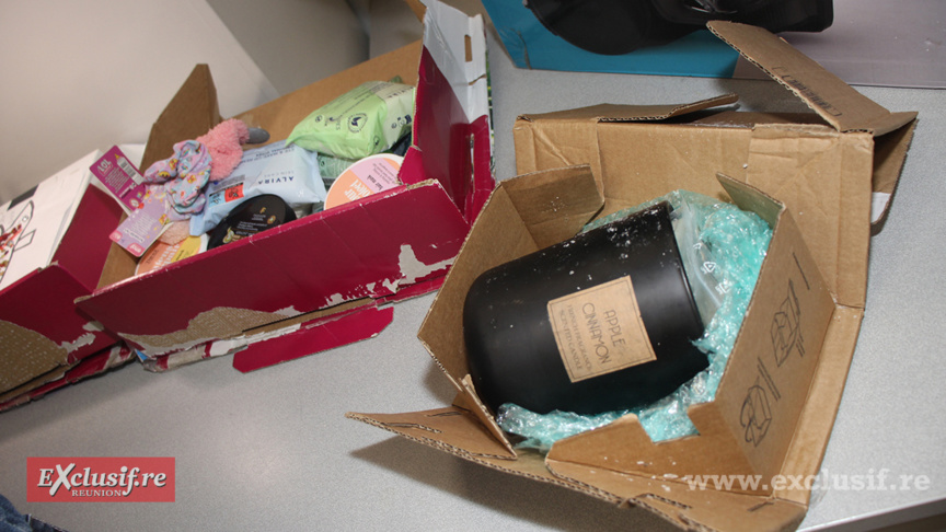 Voici une panoplie des saisies effectuées... Voici une panoplie des saisies effectuées...