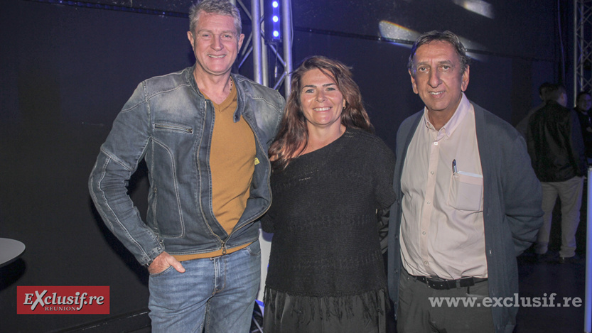 Yves Gruyer, Stéphane Troadec, responsable Hyundai Saint-Paul, et Aziz Patel Yves Gruyer, Stéphane Troadec, responsable Hyundai Saint-Paul, et Aziz Patel