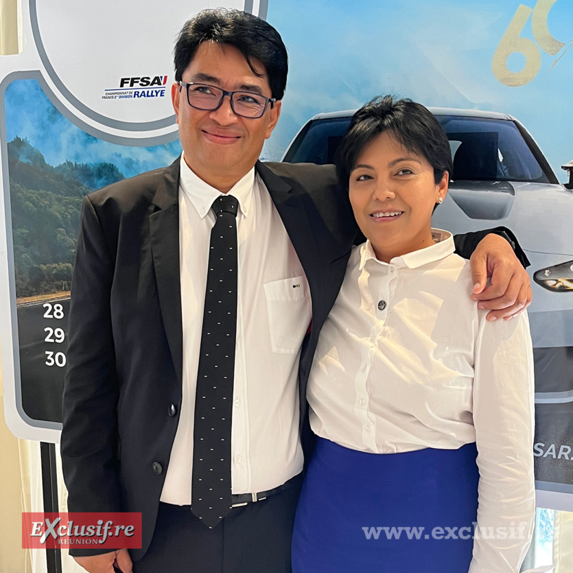 Mamisoa et Muriel Rajoel, unis dans la vie et dans le sport auto Mamisoa et Muriel Rajoel, unis dans la vie et dans le sport auto