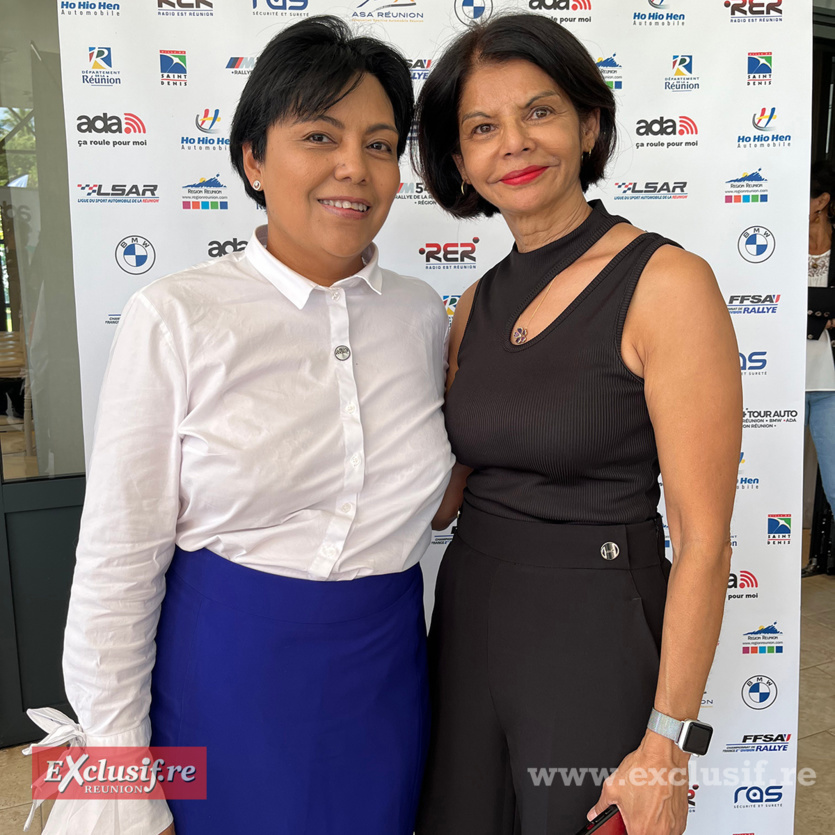 Muriel Rajoel et Julie Sidiot, responsable communication ASA Réunion Muriel Rajoel et Julie Sidiot, responsable communication ASA Réunion