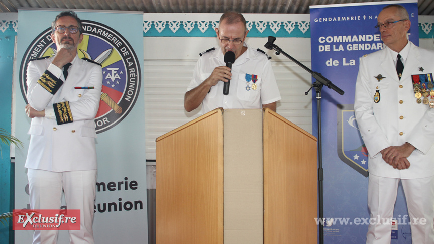 Gendarmerie: départ du général Pierre Poty, photos de la cérémonie