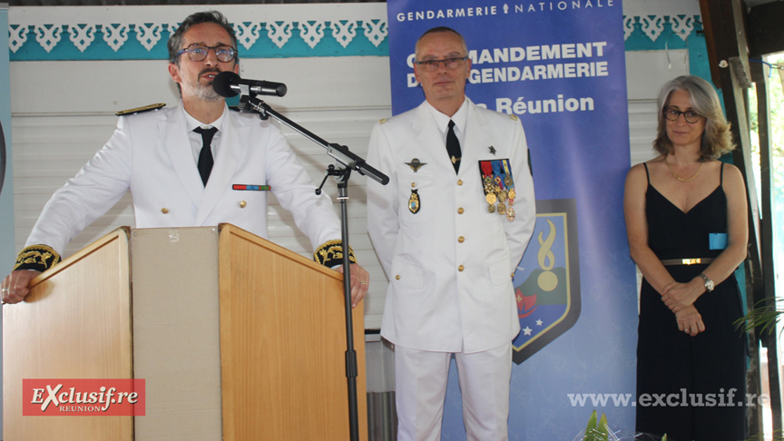 Gendarmerie: départ du général Pierre Poty, photos de la cérémonie