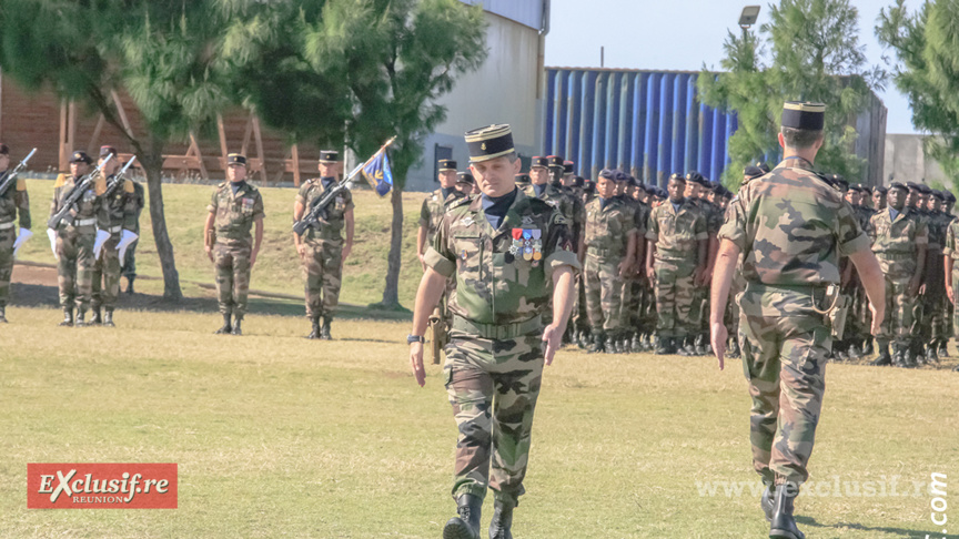  RSMA-Réunion: passation de commandement, toutes les photos 