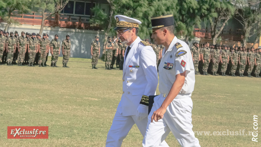  RSMA-Réunion: passation de commandement, toutes les photos 