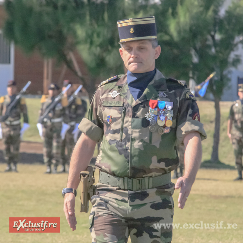  RSMA-Réunion: passation de commandement, toutes les photos 