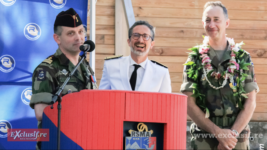  RSMA-Réunion: passation de commandement, toutes les photos 