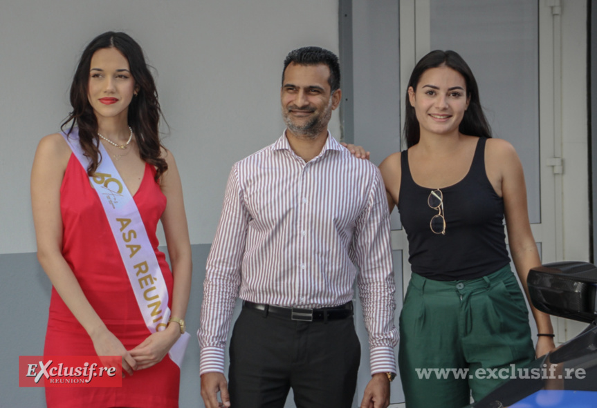 Kenza, Johan Samy et Anna Goupil de Leal Réunion Kenza, Johan Samy et Anna Goupil de Leal Réunion