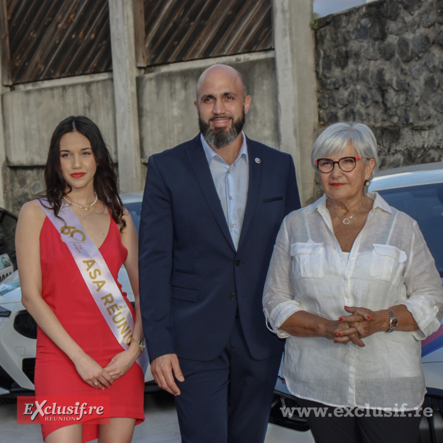 Kenza, Damien Vally et Michèle Mouton