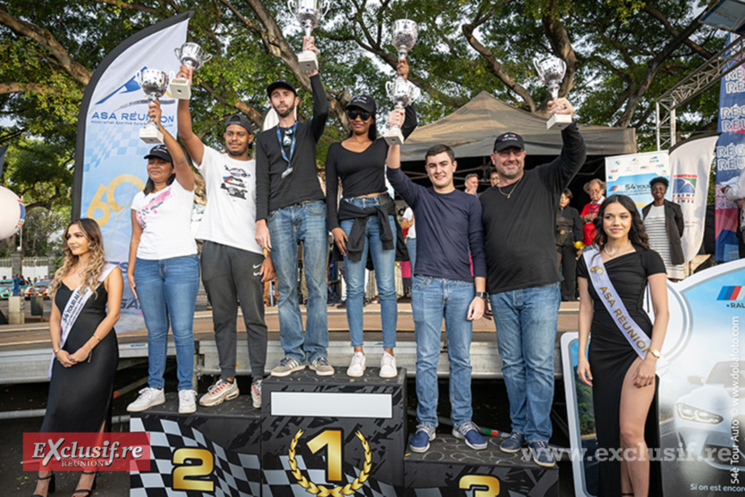 Tour Auto 2023: Réhane Gany vainqueur, photos de l'ES Montée Panon 