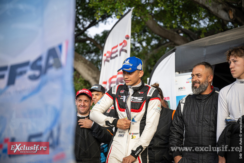 Tour Auto 2023: Réhane Gany vainqueur, photos de l'ES Montée Panon 