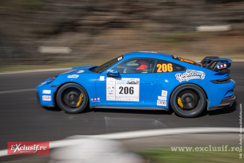 Tour Auto 2023: Réhane Gany vainqueur, photos de l'ES Montée Panon 