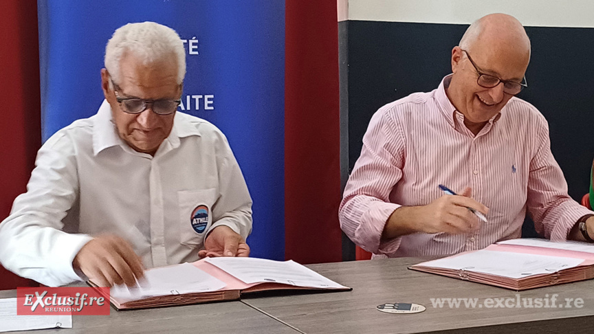 A la table de la signature