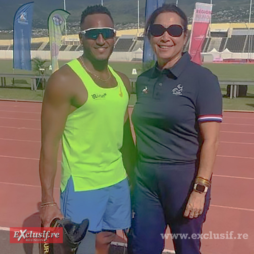 Dimitri Pavadé et Annie Amacouty Dimitri Pavadé et Annie Amacouty