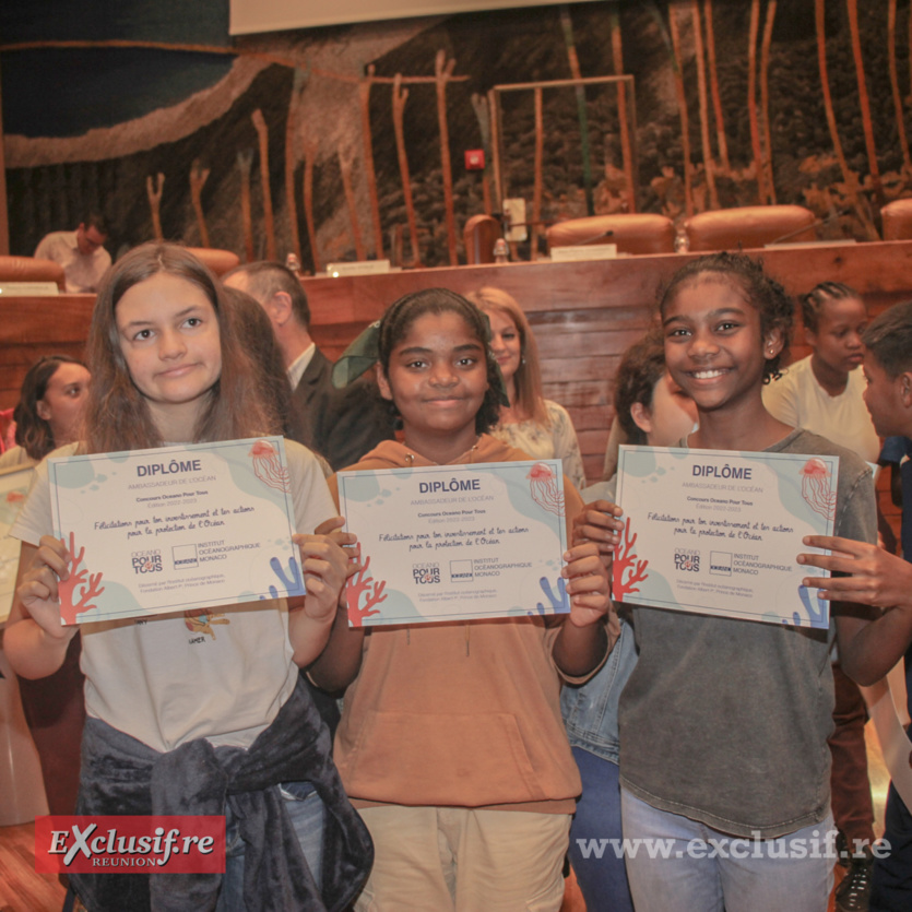 Concours "Océano pour tous": deux classes réunionnaises récompensées Concours "Océano pour tous": deux classes réunionnaises récompensées