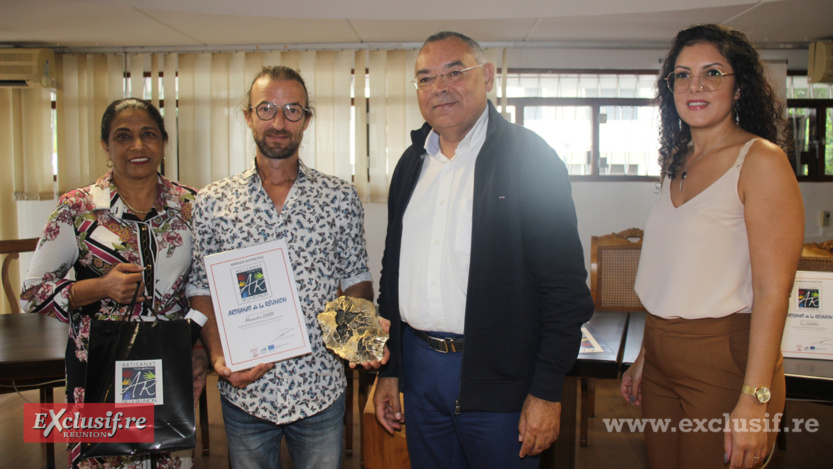 Le label "Artisanat Réunion" remis à une trentaine d'artisans Le label "Artisanat Réunion" remis à une trentaine d'artisans