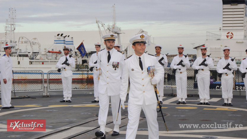 Passation de commandement sur la frégate Floréal: photos Passation de commandement sur la frégate Floréal: photos