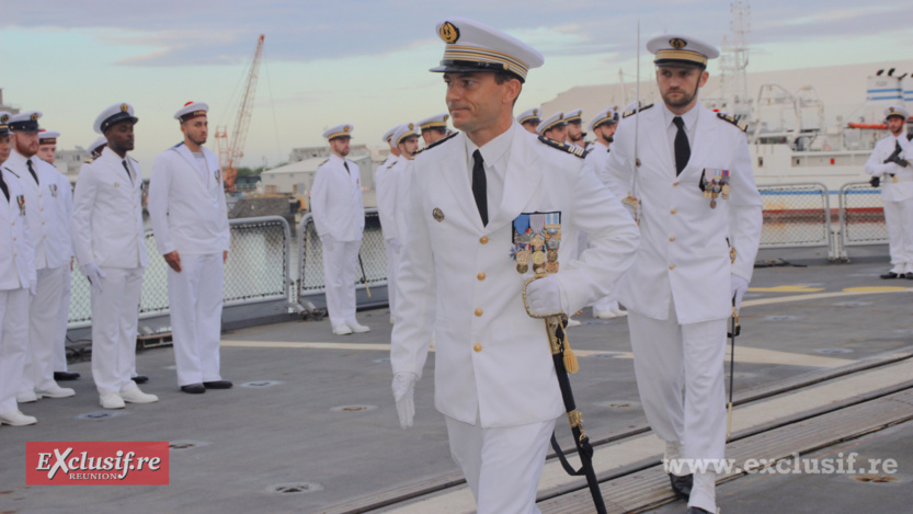 Passation de commandement sur la frégate Floréal: photos Passation de commandement sur la frégate Floréal: photos