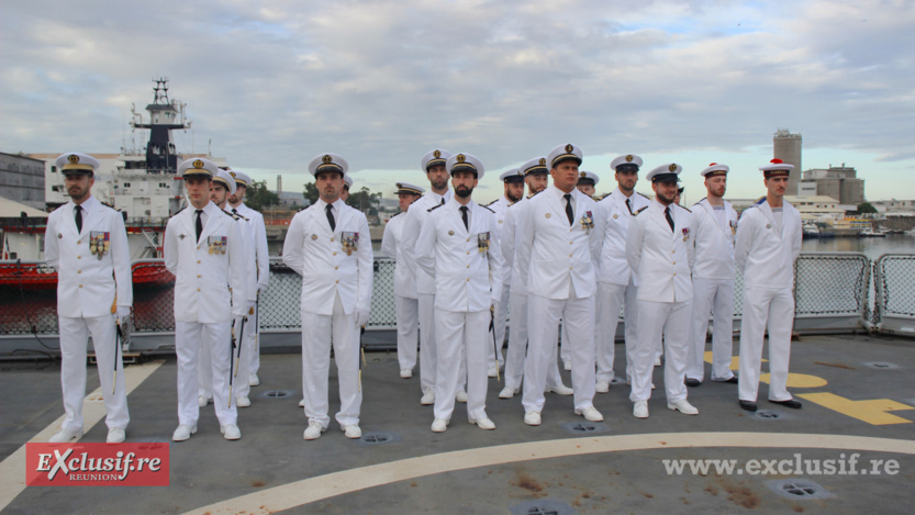 Passation de commandement sur la frégate Floréal: photos Passation de commandement sur la frégate Floréal: photos