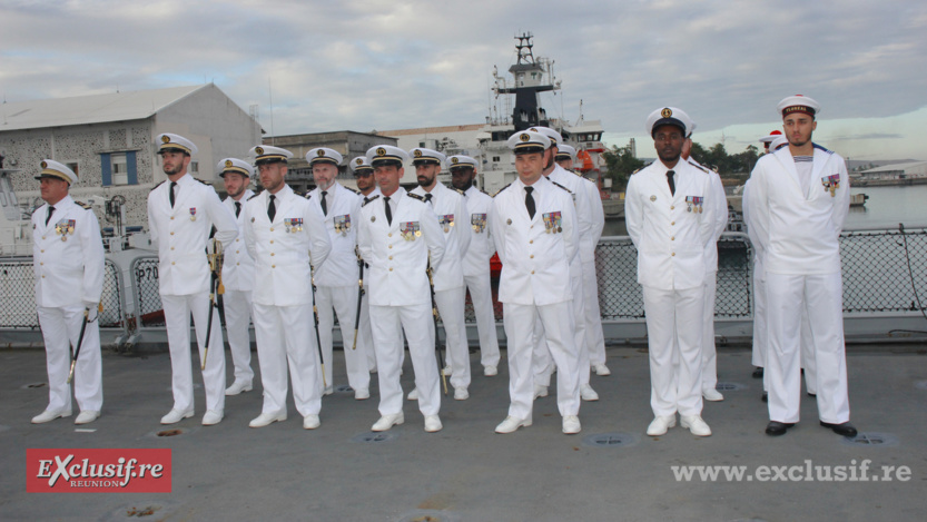 Passation de commandement sur la frégate Floréal: photos Passation de commandement sur la frégate Floréal: photos