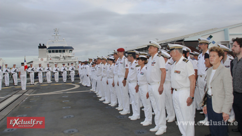 Passation de commandement sur la frégate Floréal: photos Passation de commandement sur la frégate Floréal: photos