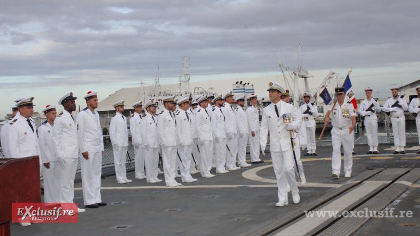 Passation de commandement sur la frégate Floréal: photos Passation de commandement sur la frégate Floréal: photos